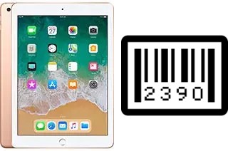 Comment voir le numéro de série sur Apple iPad 9.7 (2018)