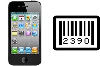 Comment voir le numéro de série sur Apple iPhone 4