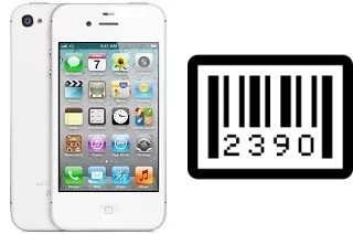 Comment voir le numéro de série sur Apple iPhone 4s