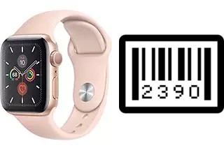 Comment voir le numéro de série sur Apple Watch Series 5 Aluminum