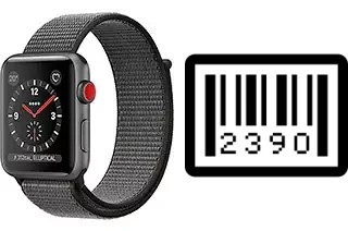 Comment voir le numéro de série sur Apple Watch Series 3 Aluminum