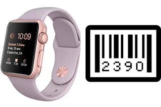 Comment voir le numéro de série sur Apple Watch Sport 38mm