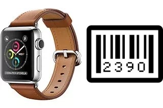 Comment voir le numéro de série sur Apple Watch Series 2 38mm