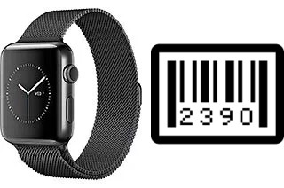 Comment voir le numéro de série sur Apple Watch Series 2 42mm