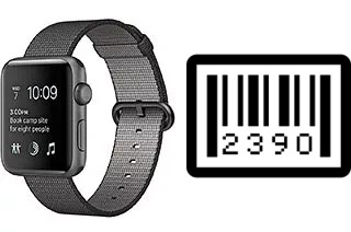 Comment voir le numéro de série sur Apple Watch Series 2 Aluminum 42mm