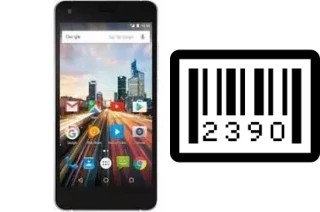 Comment voir le numéro de série sur Archos 50f Helium Lite