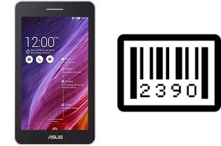 Comment voir le numéro de série sur Asus Fonepad 7 FE171CG