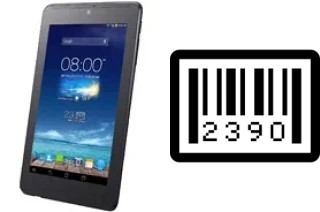 Comment voir le numéro de série sur Asus Fonepad 7