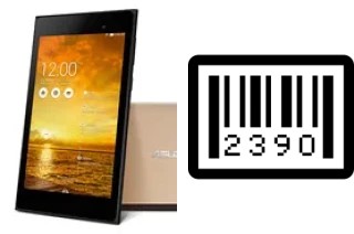 Comment voir le numéro de série sur Asus Memo Pad 7 ME572CL