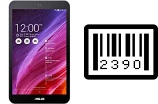 Comment voir le numéro de série sur Asus Memo Pad 8 ME181C