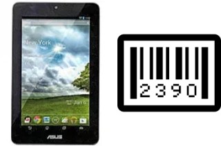 Comment voir le numéro de série sur Asus Memo Pad ME172V