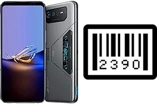 Comment voir le numéro de série sur Asus ROG Phone 6D Ultimate