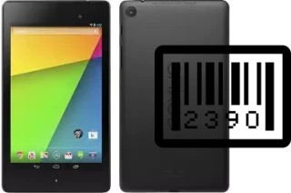 Comment voir le numéro de série sur Asus Google Nexus 7 (2013)