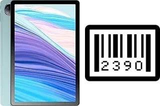 Comment voir le numéro de série sur Blackview Oscal Pad 18
