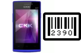 Comment voir le numéro de série sur CKK-mobile CKK mobile S17