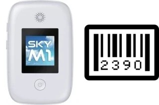 Comment voir le numéro de série sur Cloud Mobile Sky M1