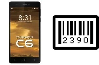 Comment voir le numéro de série sur Cloud Mobile Typhoon C6