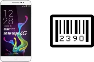 Comment voir le numéro de série sur Coolpad Y76