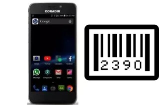 Comment voir le numéro de série sur Coradir LBS50 3G Classic