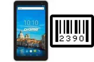 Comment voir le numéro de série sur Digma Optima 7017N 3G