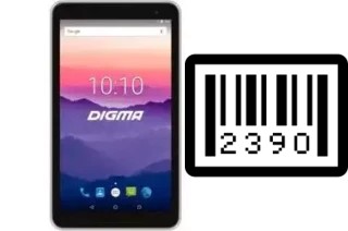 Comment voir le numéro de série sur Digma Optima 7018N 4G