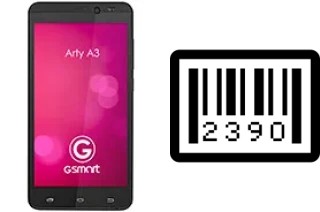 Comment voir le numéro de série sur Gigabyte GSmart Arty A3