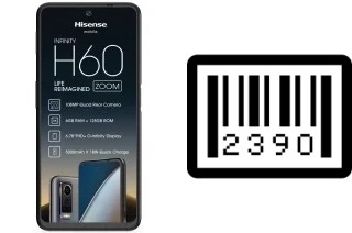 Comment voir le numéro de série sur HiSense H60 Zoom