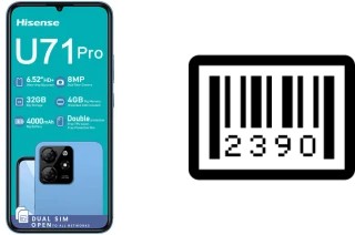 Comment voir le numéro de série sur HiSense U71 Pro