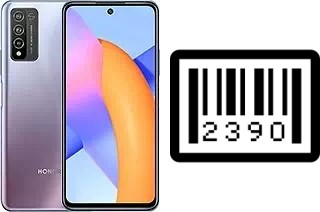 Comment voir le numéro de série sur Honor 10X Lite