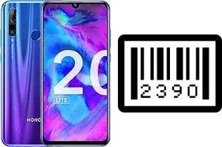 Comment voir le numéro de série sur Honor 20 lite