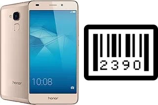 Comment voir le numéro de série sur Honor 5c