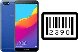 Comment voir le numéro de série sur Honor 7S