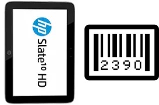 Comment voir le numéro de série sur HP Slate10 HD