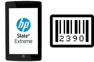 Comment voir le numéro de série sur HP Slate7 Extreme