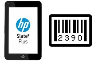 Comment voir le numéro de série sur HP Slate7 Plus