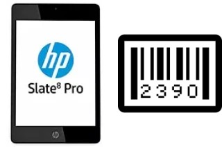 Comment voir le numéro de série sur HP Slate8 Pro