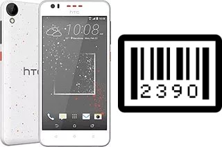 Comment voir le numéro de série sur HTC Desire 825