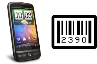 Comment voir le numéro de série sur HTC Desire