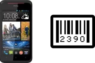 Comment voir le numéro de série sur HTC Desire 210