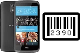 Comment voir le numéro de série sur HTC Desire 526