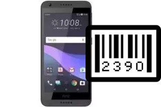 Comment voir le numéro de série sur HTC Desire 555