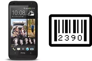 Comment voir le numéro de série sur HTC Desire 601 dual sim