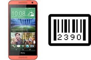 Comment voir le numéro de série sur HTC Desire 610