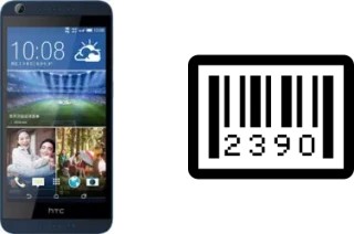 Comment voir le numéro de série sur HTC Desire 626G