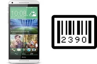 Comment voir le numéro de série sur HTC Desire 816G dual sim