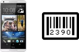 Comment voir le numéro de série sur HTC Desire 816 Dual