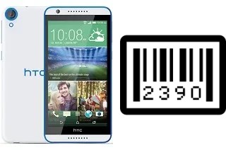 Comment voir le numéro de série sur HTC Desire 820