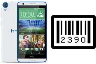 Comment voir le numéro de série sur HTC Desire 820q dual sim