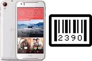 Comment voir le numéro de série sur HTC Desire 830