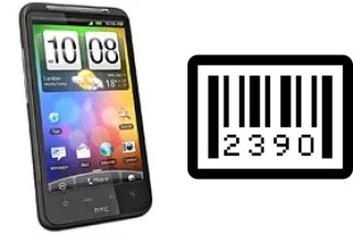 Comment voir le numéro de série sur HTC Desire HD